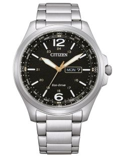 Citizen Eco-Drive herenhorloge met militaire tijdschaal | AW0110-82E