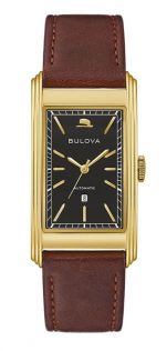 Limited edition herenhorloge van Bulova met automatisch uurwerk en Art Deco design - Frank Sinatra Chairman Collection | 97B224