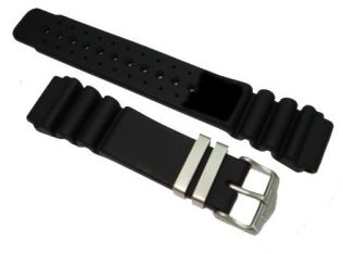 Rubber strap for Citizen Promaster Aqualand JP2000-08E - 24 mm