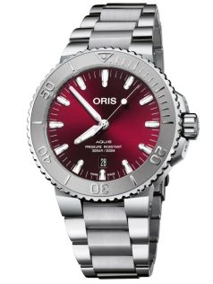 Oris Aquis Date Cherry 43.5mm 01 733 7730 4158-07 8 24 05PEB