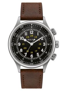 Bulova A-15 pilotenhorloge met dual time functie en historische militaire erfenis | 96A245