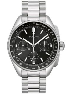 Bulova Lunar Pilot chronograaf Apollo 15 editie met extra leren band | 96K111
