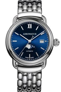 Aerowatch 1942 Moon Phase Automatic A 77983 AA06 M