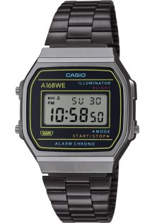 Retro rekenmachine-geïnspireerde Casio vintage digitale horloge 1980s erfgoed | A168WEHB-1AEF