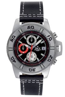 Inex Mens Chronograph Silver Black A69240S5I