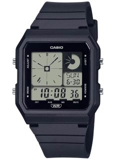 Eco-vriendelijke digitale horloge met bio-gebaseerde constructie en wereldtijd | LF-20W-1AEF