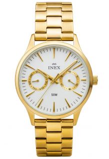 Inex Mens Golden DayDate 40mm