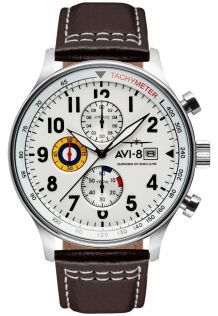 AVI-8 Classic Chronograph Classic White AV-4011-01