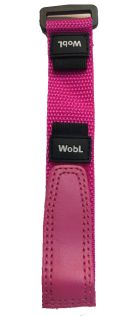 Pink velcro strap for WobL watch