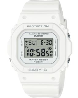 Witte digitale BABY-G compacte horloge met flitswaarschuwingssysteem | BGD-565U-7ER