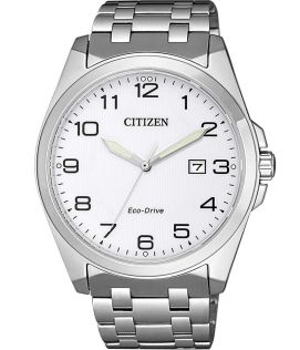 Citizen Eco-Drive klassiek herenhorloge in staal met E111 uurwerk en saffierkristal | BM7108-81A