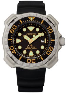 Citizen Eco-Drive Super Titanium duikhorloge | Professioneel 200m met Duratect MRK | BN0220-16E