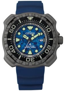 Citizen Promaster Eco-Drive professioneel duikhorloge met DLC titanium | BN0227-09L