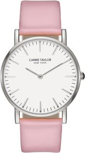 Carrie Taylor Lexington Silver/White Pink Leather