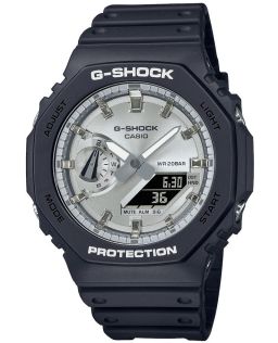 Casio G-SHOCK ultra-slanke achtkantige horloge met Carbon Core | GA-2100SB-1AER