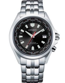 Citizen Eco-Drive Radio Controlled herenhorloge met wereldtijd | CB0220-85E