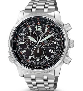 Citizen Promaster Sky Eco-Drive herenhorloge met radiobesturing en chronograaf | CB5860-86E