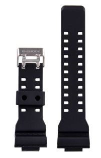 Black resin strap for Casio G-Shock GA-100-1A1ER / GA-100-1A2ER / GA-100-1A4ER / GA-120-1AER / GA-110-1B / GA-110-1A