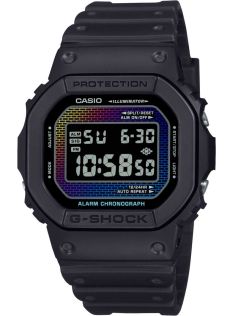 G-SHOCK Rainbow Glass horloge met vapor-plated heritage design | DW-5600RW-1ER