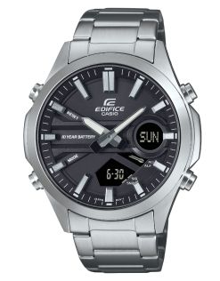Digitale Edifice wereldtimer met contact storage | EFV-C120D-1AEF