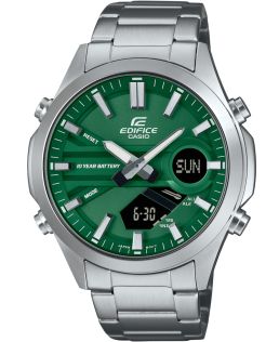 Edifice horloge met wereldtijd en geavanceerde Telememo-functie | EFV-C120D-3AVEF