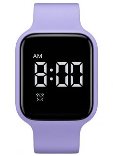 Pauze Timer Horloge met Stille Meldingen - Paarse Digitale Herinnering FIBEX15V05
