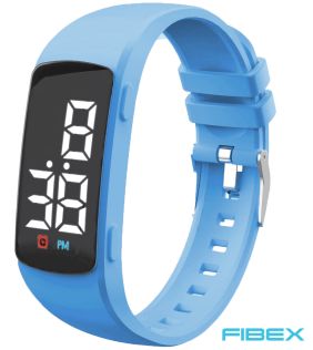 Compacte trillende herinneringshorloge blauw | FIBEX15V3BLUE
