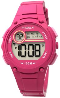 Meisjes digitale horloge met alarm en timer - Fibex digitale sporthorloge FIBEX84BAP02