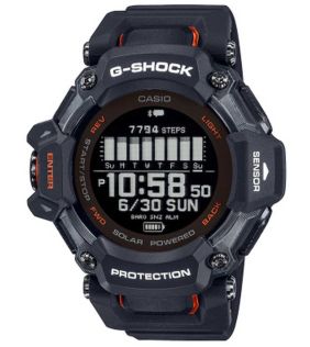 Multi-sport GPS G-SHOCK solar hartslaghorloge met geavanceerde trainingsfuncties | GBD-H2000-1AER