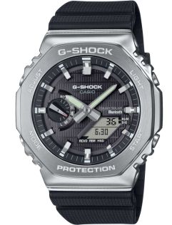 Verbonden solar G-SHOCK Metal Series horloge met octagonaal ontwerp | GBM-2100-1AER