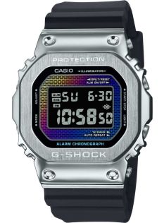 G-SHOCK Rainbow Steel digitale horloge met iriserende bezel | GM-5600RW-1ER