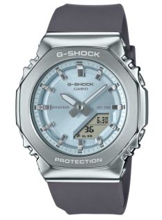 Octagonale stalen G-SHOCK met biohars band en 200M waterbestendigheid | GM-S2110-2AER