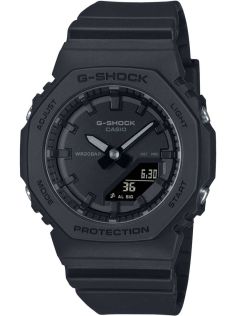 Milieuvriendelijke G-SHOCK zwarte biohars horloge met 200M waterbestendigheid | GMA-P2100BB-1AER