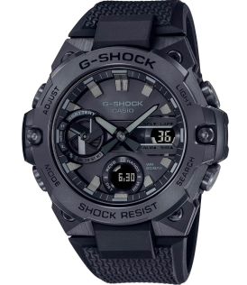 G-SHOCK G-STEEL dunste Carbon Core Guard horloge met Bluetooth | GST-B400BB-1AER