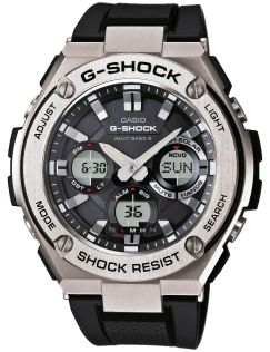 G-Steel Wave Ceptor solar horloge met robuust ontwerp | GST-W110-1AER