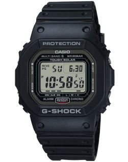 Zonne-energie radiogestuurde horloge met DLC-coating, 200M waterbestendig | GW-5000U-1ER