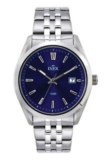 Inex Mens Silver Blue A12173S8I