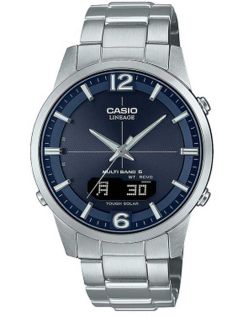 Radio solar Lineage horloge met blauw saffier en stalen kast | LCW-M170D-2AER