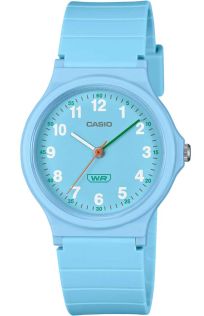 Milieuvriendelijke blauwe bio-gebaseerde horloge met kleurgecodeerde tijdsaanduiding | LQ-24B-2BEF