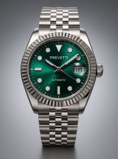 Prevetti Traditions Automatic Sunburst Dial Jubilee PR3104