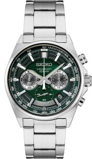Seiko Sportura Perpetual Solar Chronograph SSC355P1 RIP