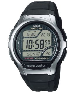 Radio controlled multi-band digitaal horloge met wereldtijd | WV-58R-1AEF