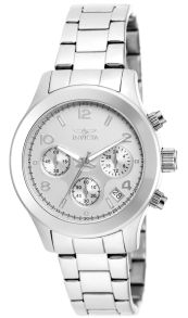 Invicta Angel Lady 38mm Stainless Steel Steel Silver Dial