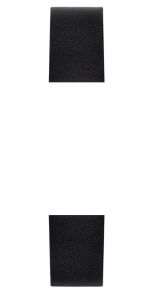 Black Leather Strap for Skagen Kuppel SKW3114 16mm 572355