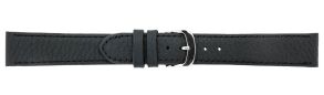 Falkenlund Deluxe Beco Watch Strap Imperator Black Calf Leather 18mm Stainless Steel Buckle 667118S