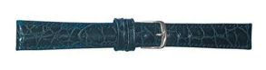 Falkenlund Deluxe Beco 20mm Watch Strap Samantha Blue Silver Buckle 672320S