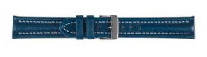Falkenlund Deluxe Beco 22mm Watch Strap Arizona Sport Blue Steel Buckle 682722S