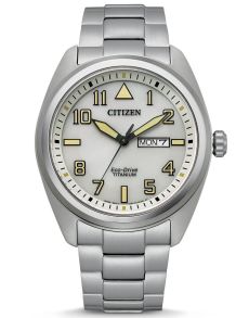 Citizen Eco-drive titanium herenhorloge met dag/datum | Super licht titanium horloge met 180 dagen gangreserve | BM8560-88X