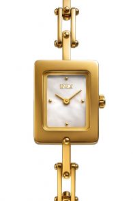 Inex Ladies Petite Golden Mother of Pearl 20mm