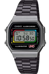 Casio UNO™ vintage digitale horloge Wild Card Edition | A168WEUC-1AER